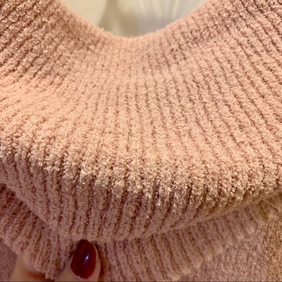 Ann Taylor Loft Vintage Peach Cowl‎ Neck Sweater S - Picture 9 of 11